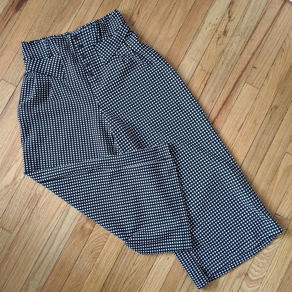 Anthropologie high waist wide-leg pants, size M - Picture 4 of 6